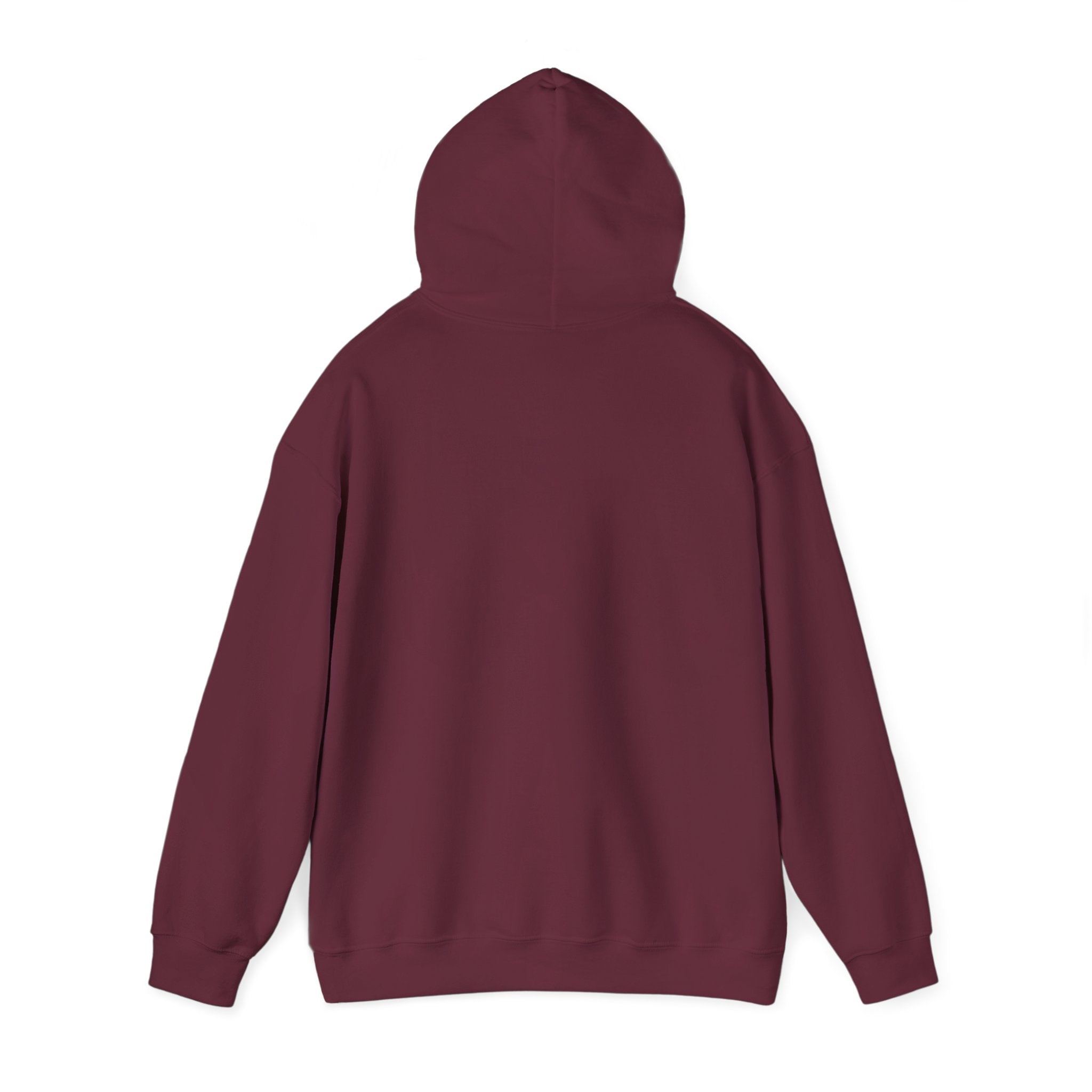 NonBelievers Hoodie – Bold Red Heartbeat Pullover