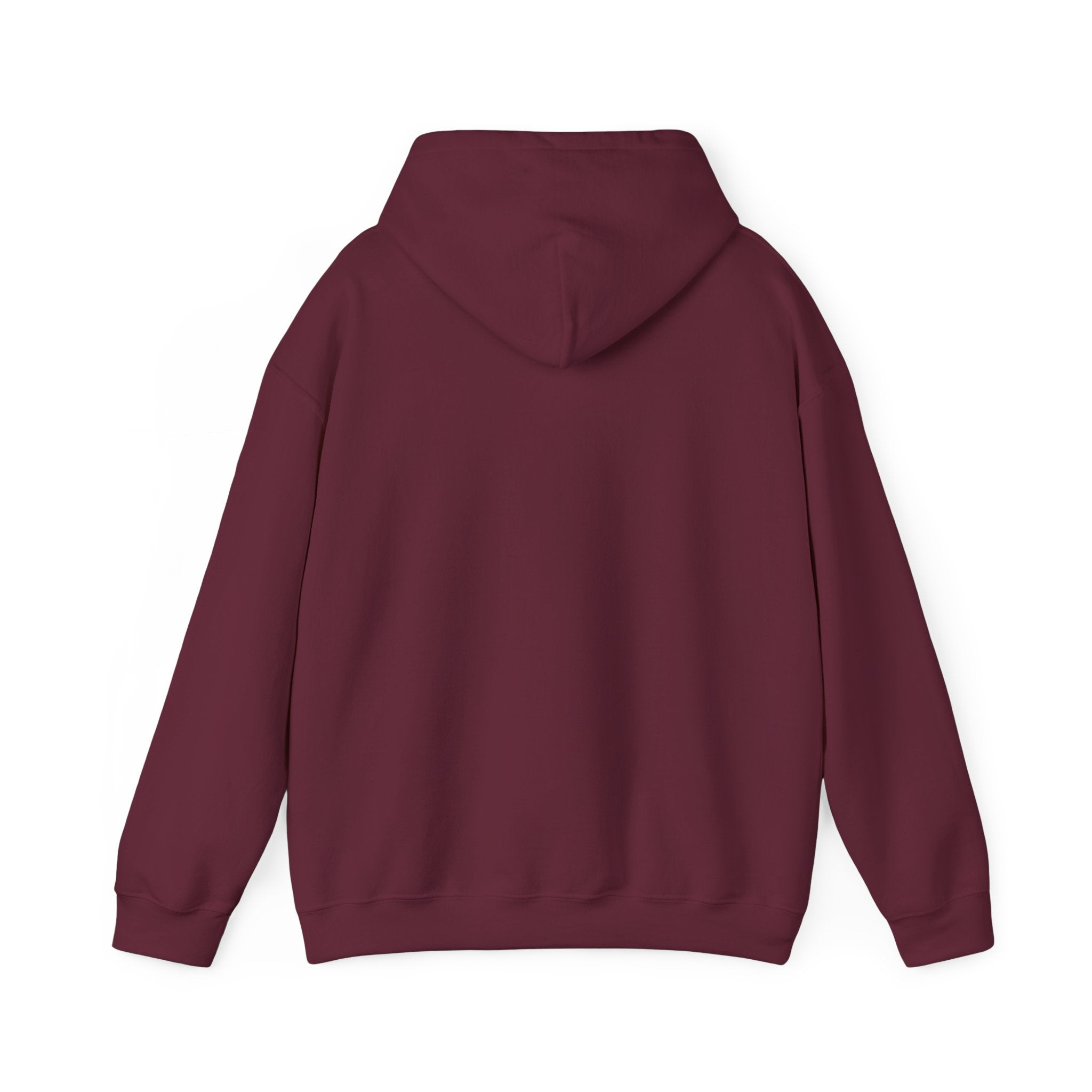 NonBelievers Hoodie – Bold Red Heartbeat Pullover