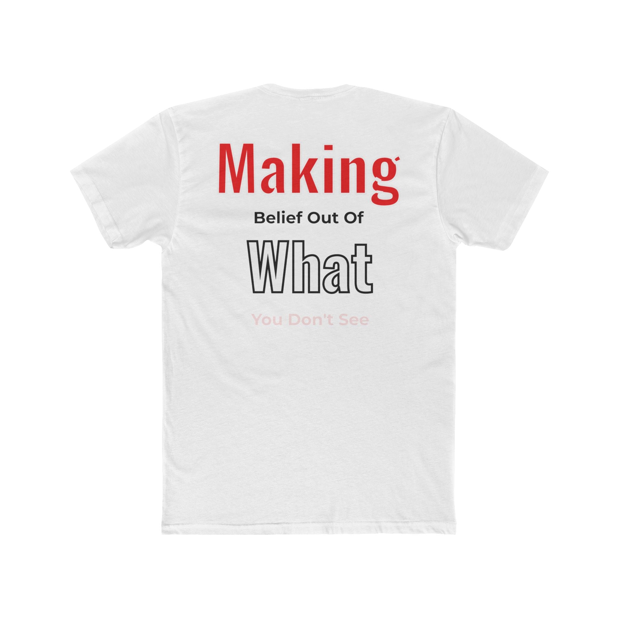 NonBelievers Logo T-Shirt — “The Motto” Graphic Tee