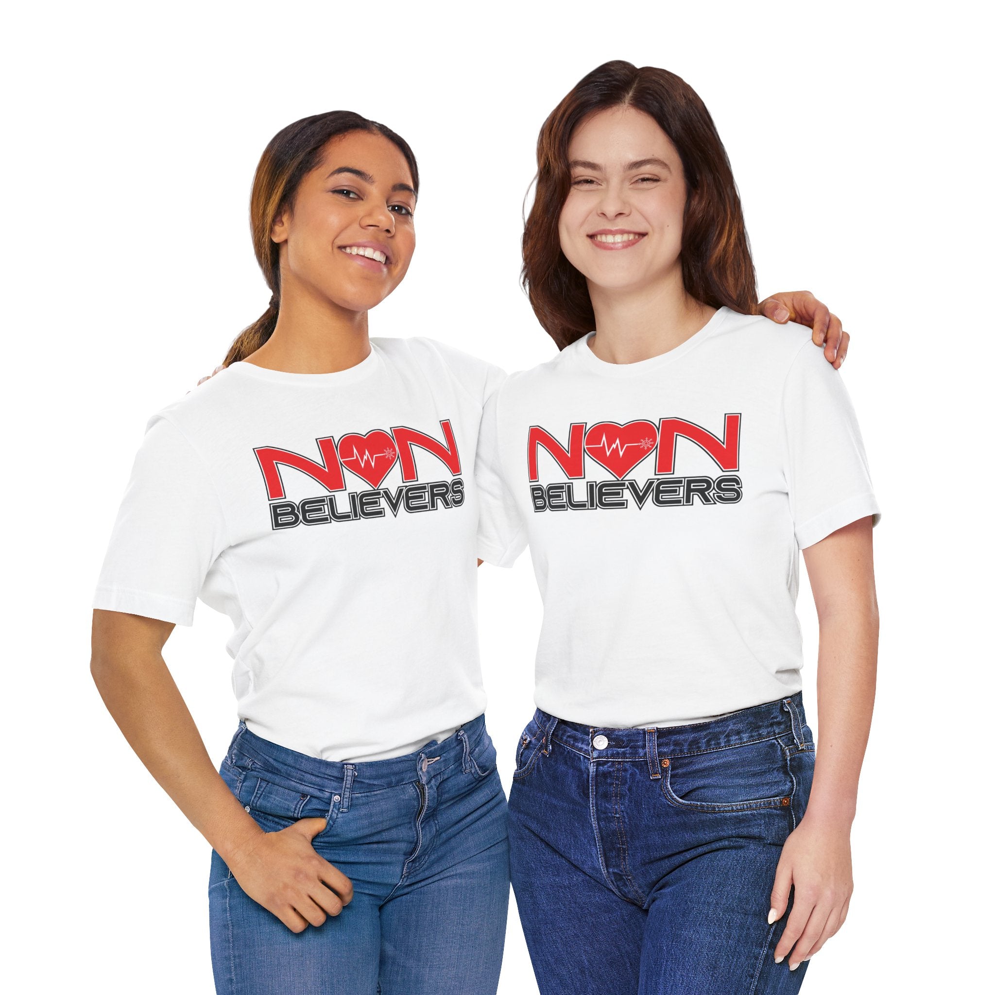 NonBelievers Logo Tee - White