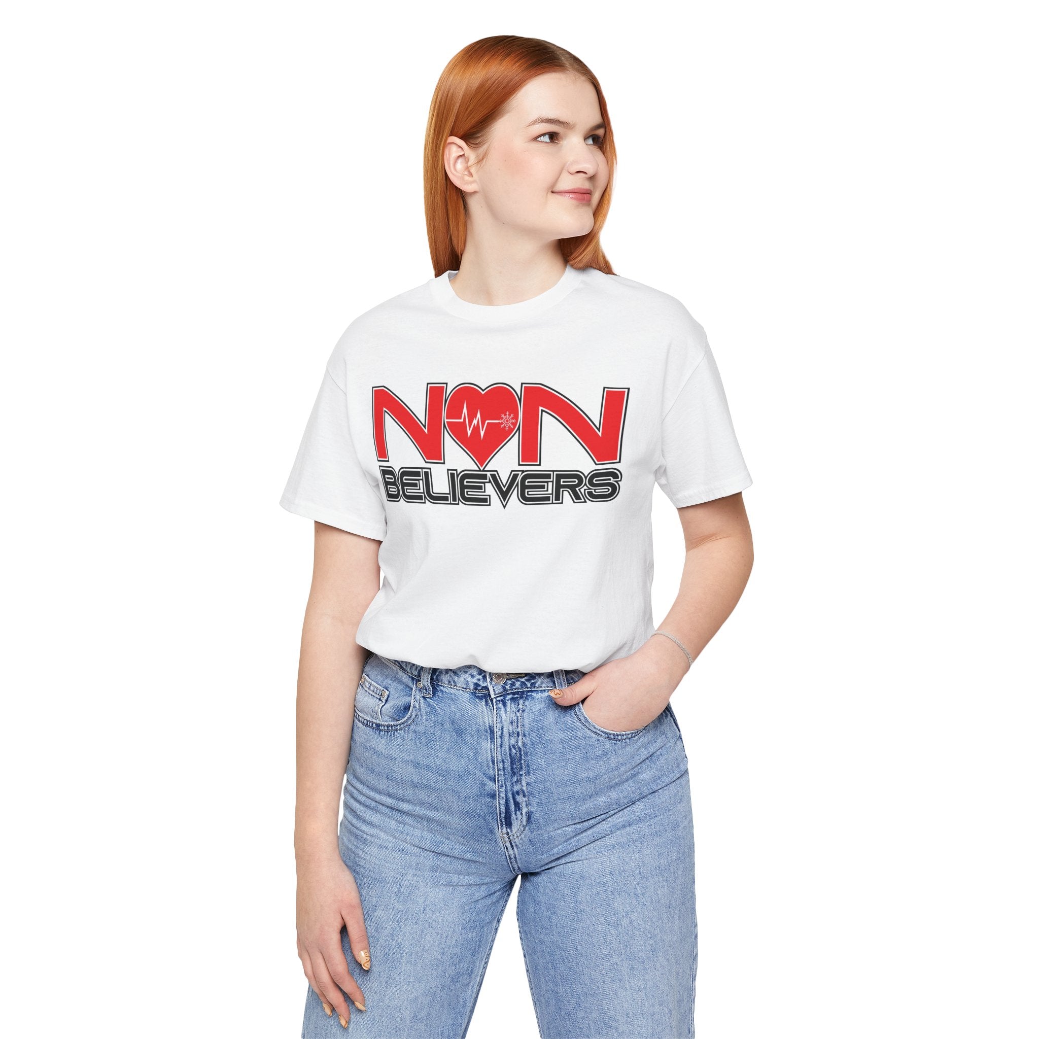 NonBelievers Logo Tee - White