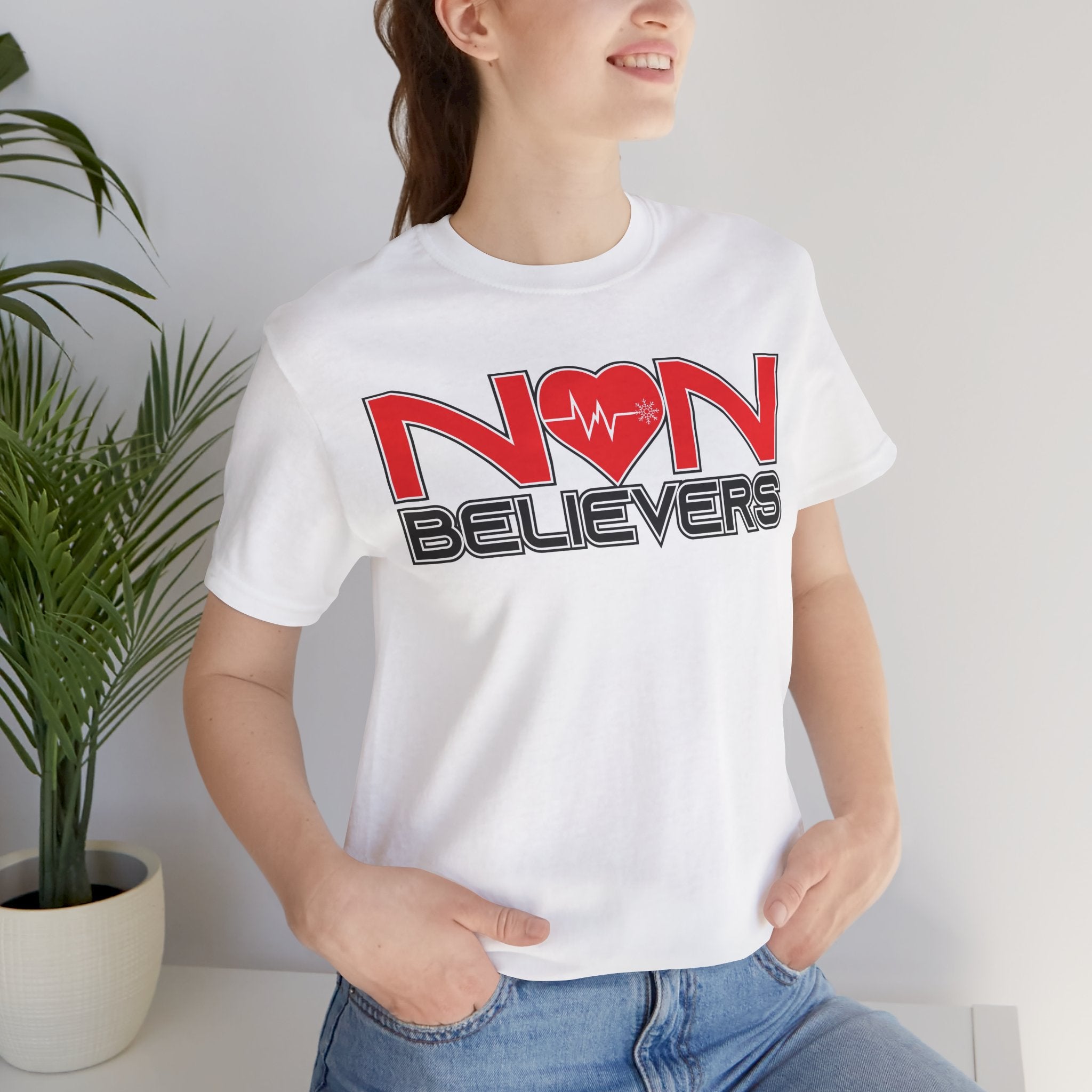 NonBelievers Logo Tee - White