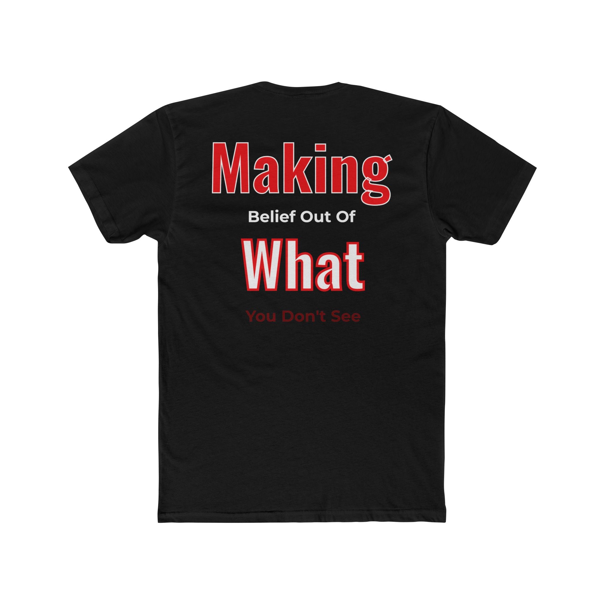 NonBelievers Logo T-Shirt — “The Motto” Graphic Tee